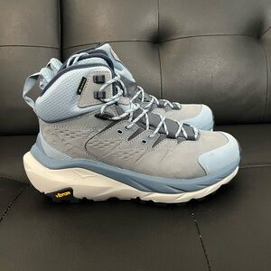 Hoka One One Light Blue Ankle Boots